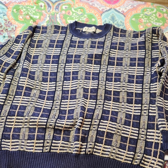 Izod Golf Other - *VTG* 80'S IZOD men's Sweater ,dad sweater, grandpa Chic ,cableknit ,nautical
